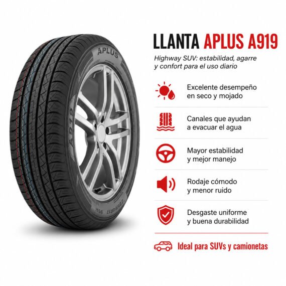 LLANTA APLUS 275/65 R17 115H XL A919 - foto 6