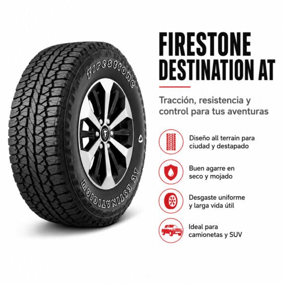 LLANTA FIRESTONE 205/75 R15 DESTINATION A/T - foto 6