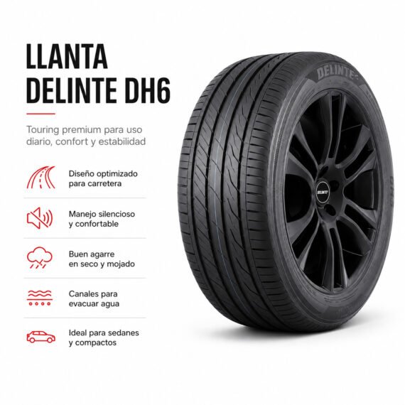 LLANTA DELINTE 245/40 R18 DH6-RFT - foto 6