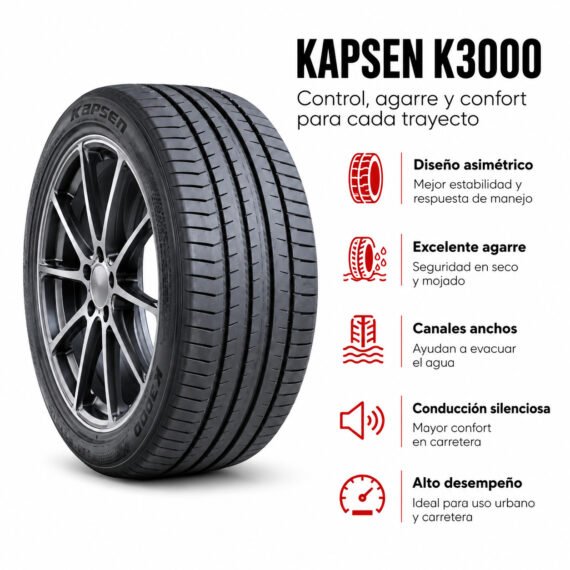 LLANTA KAPSEN 215/55 R17 K3000 - foto 6