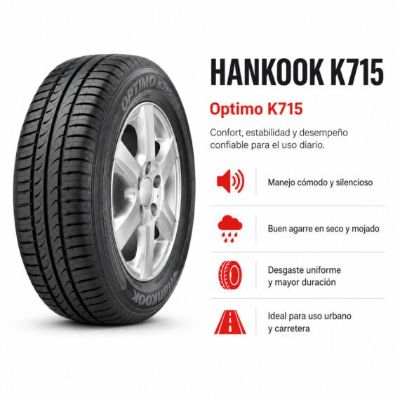 LLANTA HANKOOK 175/60 R14 K715 - foto 6