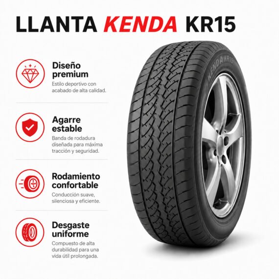 LLANTA KENDA 235/60 R15 KR15 - foto 6