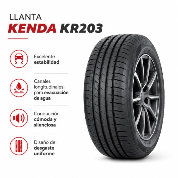 LLANTA KENDA 185/55 R14 KR203 - foto 6