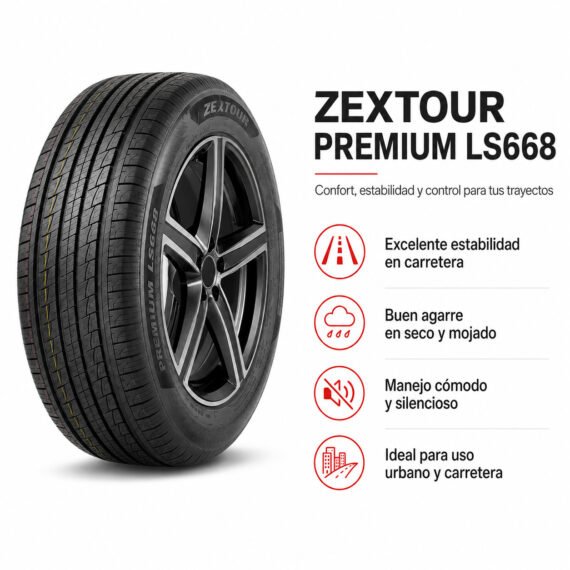 LLANTA ZEXTOUR 225/65 R17 PREMIUM LS668 - foto 6