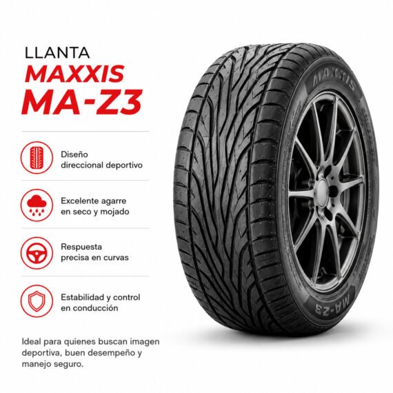LLANTA MAXXIS 195/45 R15 MAZ3 - foto 6