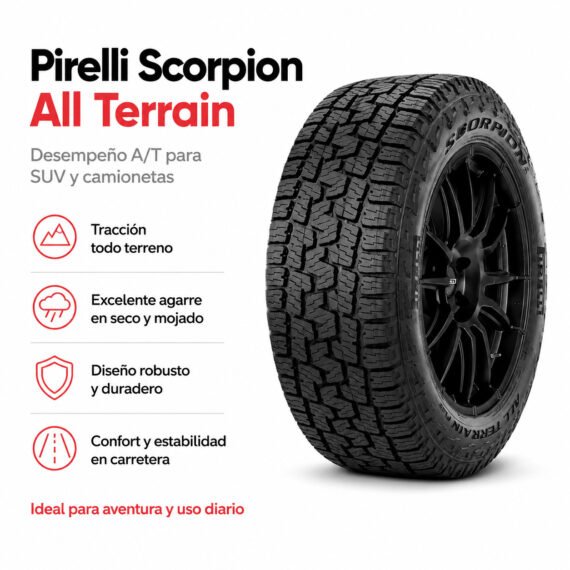 LLANTA PIRELLI 235/65 R17 S-ALTERRAIN - foto 6