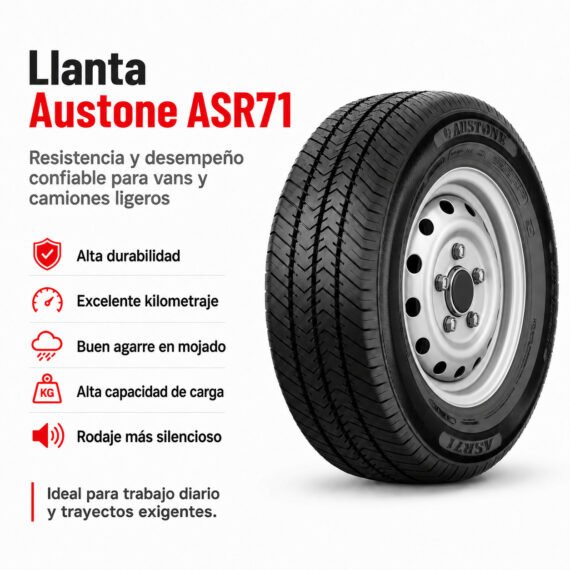 LLANTA AUSTONE 165/70 R14 ASR71 - foto 6