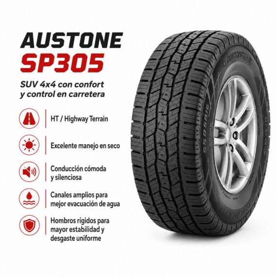 LLANTA AUSTONE 235/55 R20 TAI SP305 - foto 6