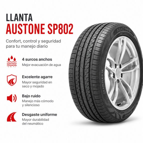 LLANTA AUSTONE 195/50 R16 88V XL SP-802 - foto 6