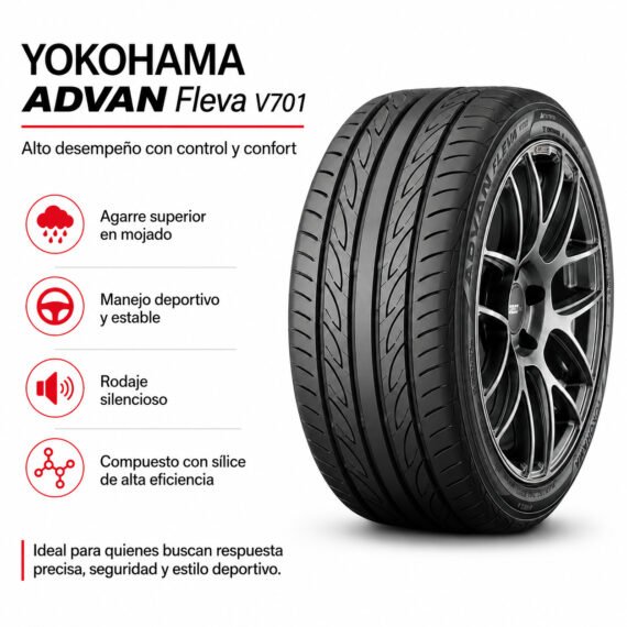 LLANTA YOKOHAMA 195/50 R15 V701 - foto 6