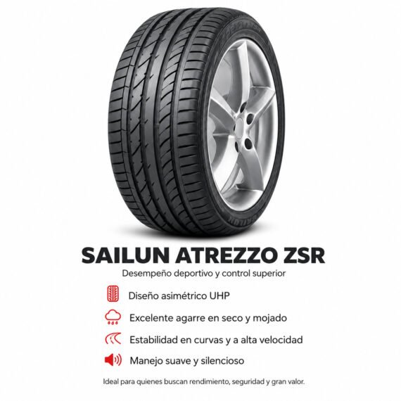 LLANTA SAILUN 195/45 R15 ATREZZO ZSR - foto 6