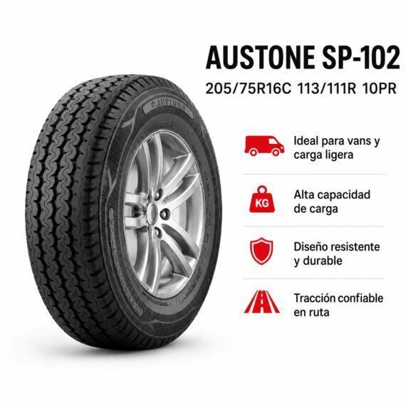 LLANTA AUSTONE 205/70 R15 SP-102 - foto 6