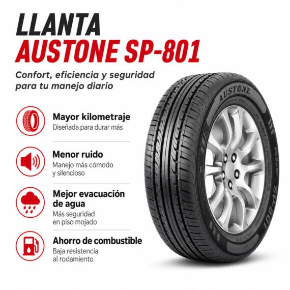 LLANTA AUSTONE 195/60 R14 86H SP-801 - foto 6