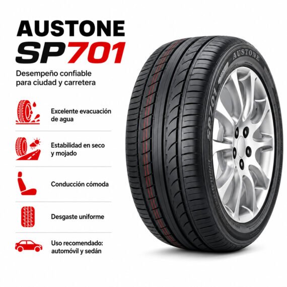 LLANTA AUSTONE 215/45 R18 SP-701 - foto 6