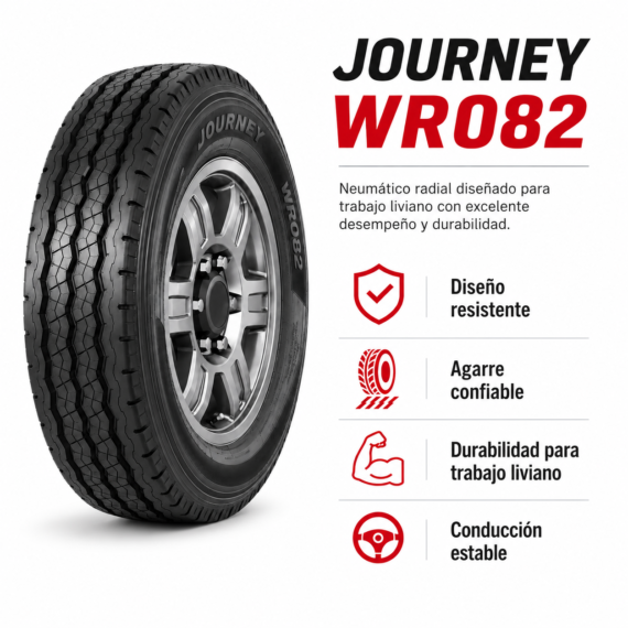 LLANTA JOURNEY 225/70 R15 WR082 - foto 6