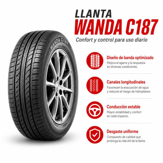LLANTA WANDA 205/55 R16 C187 - foto 6