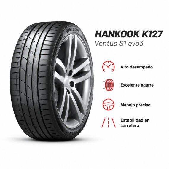 LLANTA HANKOOK 255/40 R19 K127B VENTUS - foto 6