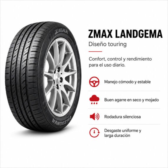 LLANTA ZMAX 185/60 R14 LANDGEMA 82H - foto 6
