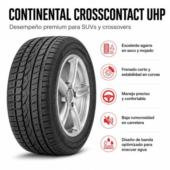 LLANTA CONTINENTAL 295/40 R21 CROSSCONTACT UHP - foto 6
