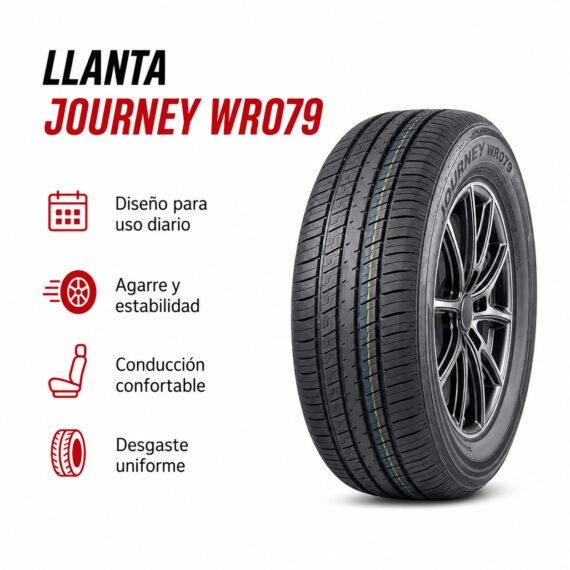 LLANTA JOURNEY 175/70 R13 WR079 - foto 6