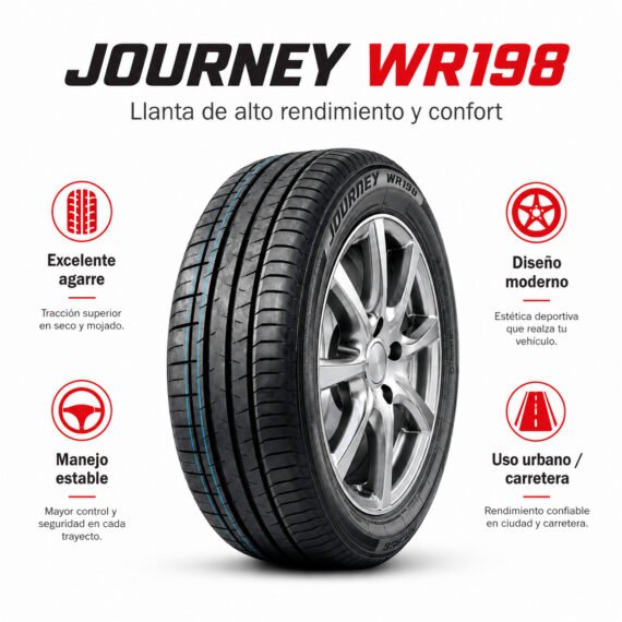 LLANTA JOURNEY 235/55 R17 WR198 - foto 6