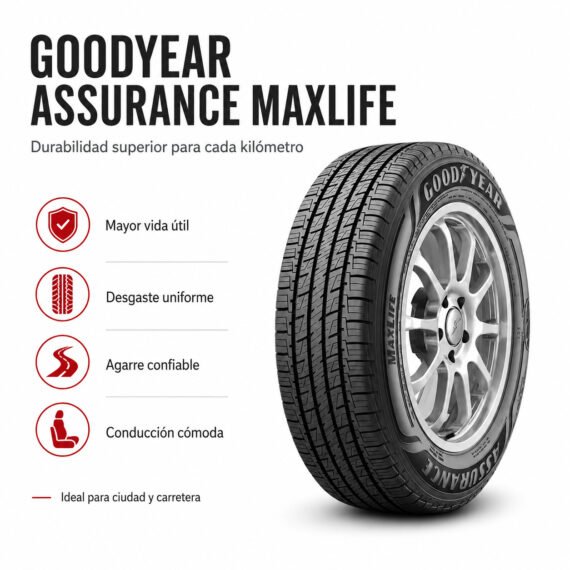 LLANTA GOODYEAR 185/65 R14 ASSURANCE MAXLIFE - foto 6