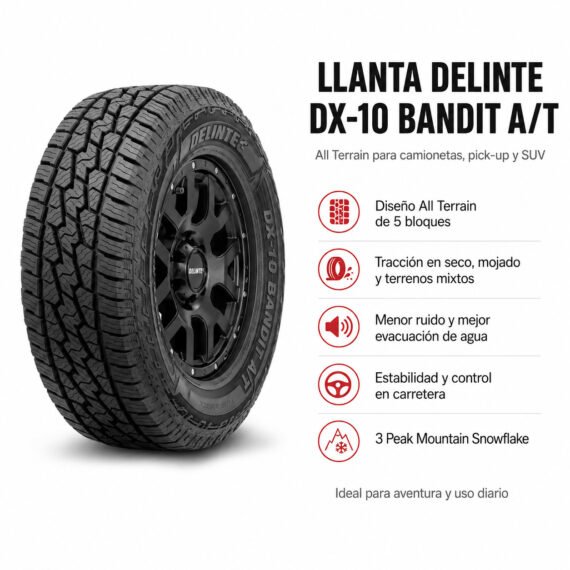 LLANTA DELINTE 225/60 R17 103XLH DX-10 - foto 6