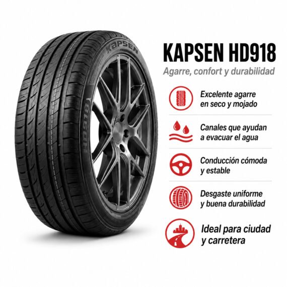 LLANTA KAPSEN 195/50 R15 HD918 82V - foto 6