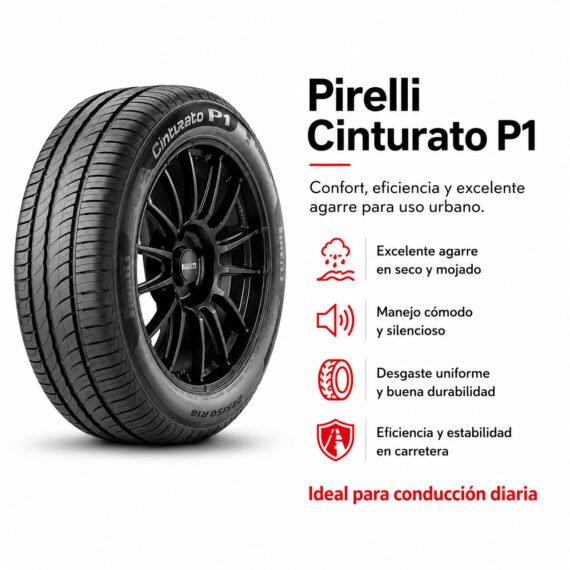 LLANTA PIRELLI 215/45 R17 P1 - foto 6