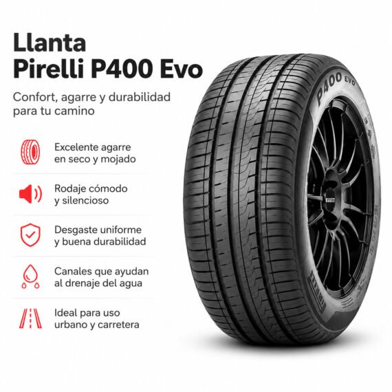 LLANTA PIRELLI 205/55 R16 P400 EV 91V - foto 6