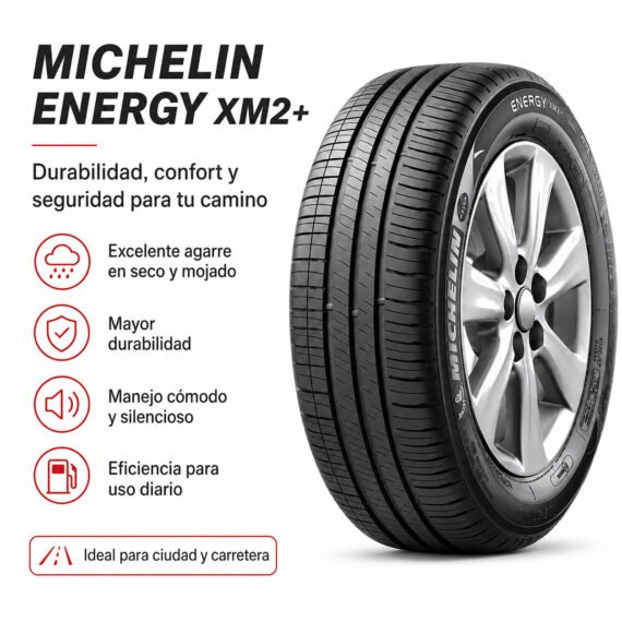 LLANTA MICHELIN 195/50 R16 ENERGY XM2 - foto 6