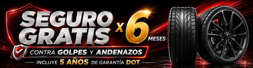 Garant&iacute;a extra por 6 meses comprando llantas en Batericars Cali