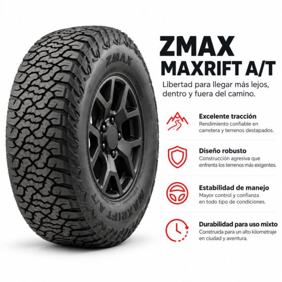 LLANTA ZMAX 265/65 R17 MAXRIFT A/T - foto 6
