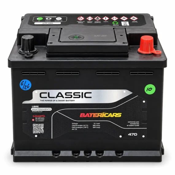 Batería 47D-880 Clásica